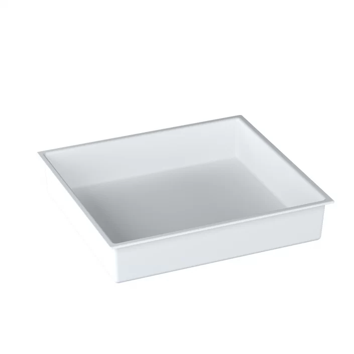 Qline Metal Insert met 1 groot vlak (hoog)