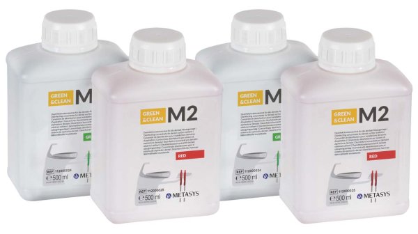 Green & Clean M2 refill kit I (4 x 500 ml flessen )